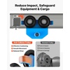 image:imageVEVOR Manual Trolley 2200 lbs1 Ton Load Capacity Push Beam Trolley with Dual Wheels Adjustable for IBeam Flange Width 24 to 7 Heavy Duty Carbon Steel Garage Hoist for Straight amp Curved I Beam