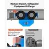 image:imageVEVOR Manual Trolley 6600 lbs3 Ton Load Capacity Push Beam Trolley with Dual Wheels Adjustable for IBeam Flange Width 25 to 8 Heavy Duty Carbon Steel Garage Hoist for Straight amp Curved I Beam
