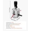 image:imageVEVOR Manual Wire Stripping Machine 0061 in Portable Copper Stripper with Hand Crank or Drill Powered 64Mn Quenched Blades 45 Steel Rollers ABS amp PC Wire Peeler for Scrap Copper RecyclingHand Crank or Drill Powered