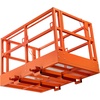 image:imageVEVOR Mesh Telehandler Work Platform 48 x 715 Inch Man Safety Basket 2000 lbs Capacity Forklift Telehandler Attachment Safety Cage Heavy Duty Carbon Steel for Most Aerial Jobs Lifting Loader