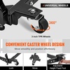image:imageVEVOR Mobile Base 1500 lbs Capacity Adjustable from 20 x 245 to 28 x 335 Heavy Duty Universal Mobile Base Stand with 4 Swivel Wheels for Woodworking Equipment Bandsaw Power Tool Machine