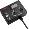 image:imageVEVOR NEMA Splitter for Dryer and EV 3Color LED Indicator 240V Smart Power Distribution with NEMA 1450 Plug Two NEMA 1450 Outlets 34 in LCD Screen Max 40A Dryer EV Tested to ETL StandardNEMA 1030P to 1030R2