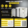 image:imageVEVOR NEMA Steel Enclosure 12 x 12 x 8 NEMA 4X Steel Electrical BoxIP66 Waterproof amp DustproofOutdoorIndoor Electrical Junction Boxwith Mounting Plate12 x 12 x 8