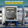 image:imageVEVOR NEMA Steel Enclosure 12 x 12 x 8 NEMA 4X Steel Electrical BoxIP66 Waterproof amp DustproofOutdoorIndoor Electrical Junction Boxwith Mounting Plate12 x 10 x 6