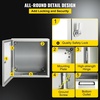 image:imageVEVOR NEMA Steel Enclosure 12 x 12 x 8 NEMA 4X Steel Electrical BoxIP66 Waterproof amp DustproofOutdoorIndoor Electrical Junction Boxwith Mounting Plate12 x 12 x 8