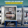 image:imageVEVOR NEMA Steel Enclosure 12 x 12 x 8 NEMA 4X Steel Electrical BoxIP66 Waterproof amp DustproofOutdoorIndoor Electrical Junction Boxwith Mounting Plate10 x 8 x 6