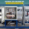 image:imageVEVOR NEMA Steel Enclosure 12 x 12 x 8 NEMA 4X Steel Electrical BoxIP66 Waterproof amp DustproofOutdoorIndoor Electrical Junction Boxwith Mounting Plate8 x 8 x 6