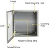 image:imageVEVOR NEMA Steel Enclosure 12 x 12 x 8 NEMA 4X Steel Electrical BoxIP66 Waterproof amp DustproofOutdoorIndoor Electrical Junction Boxwith Mounting Plate8 x 8 x 6