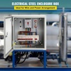 image:imageVEVOR NEMA Steel Enclosure 24 x 24 x 12 NEMA 4X Steel Electrical Box IP66 Waterproof amp Dustproof OutdoorIndoor Electrical Junction Box with Mounting Plate16 x 16 x 6