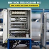 image:imageVEVOR NEMA Steel Enclosure 24 x 24 x 12 NEMA 4X Steel Electrical Box IP66 Waterproof amp Dustproof OutdoorIndoor Electrical Junction Box with Mounting Plate20 x 16 x 8