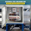 image:imageVEVOR NEMA Steel Enclosure 24 x 24 x 12 NEMA 4X Steel Electrical Box IP66 Waterproof amp Dustproof OutdoorIndoor Electrical Junction Box with Mounting Plate24 x 24 x 8