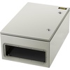 image:imageVEVOR NEMA Steel Enclosure 24 x 24 x 12 NEMA 4X Steel Electrical Box IP66 Waterproof amp Dustproof OutdoorIndoor Electrical Junction Box with Mounting Plate24 x 16 x 10