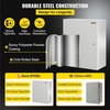 image:imageVEVOR NEMA Steel Enclosure 24 x 24 x 12 NEMA 4X Steel Electrical Box IP66 Waterproof amp Dustproof OutdoorIndoor Electrical Junction Box with Mounting Plate20 x 16 x 10