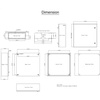 image:imageVEVOR NEMA Steel Enclosure 24 x 24 x 12 NEMA 4X Steel Electrical Box IP66 Waterproof amp Dustproof OutdoorIndoor Electrical Junction Box with Mounting Plate24 x 24 x 8