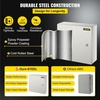image:imageVEVOR NEMA Steel Enclosure 24 x 24 x 12 NEMA 4X Steel Electrical Box IP66 Waterproof amp Dustproof OutdoorIndoor Electrical Junction Box with Mounting Plate16 x 16 x 6