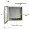 image:imageVEVOR NEMA Steel Enclosure 24 x 24 x 12 NEMA 4X Steel Electrical Box IP66 Waterproof amp Dustproof OutdoorIndoor Electrical Junction Box with Mounting Plate24 x 24 x 8