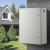 image:imageVEVOR NEMA Steel Enclosure 24 x 24 x 12 NEMA 4X Steel Electrical Box IP66 Waterproof amp Dustproof OutdoorIndoor Electrical Junction Box with Mounting Plate28 x 20 x 10