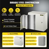 image:imageVEVOR NEMA Steel Enclosure 24 x 24 x 12 NEMA 4X Steel Electrical Box IP66 Waterproof amp Dustproof OutdoorIndoor Electrical Junction Box with Mounting Plate16 x 16 x 8