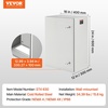 image:imageVEVOR NEMA Steel Enclosure 24 x 24 x 12 NEMA 4X Steel Electrical Box IP66 Waterproof amp Dustproof OutdoorIndoor Electrical Junction Box with Mounting Plate24 x 16 x 12