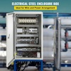 image:imageVEVOR NEMA Steel Enclosure 24 x 24 x 12 NEMA 4X Steel Electrical Box IP66 Waterproof amp Dustproof OutdoorIndoor Electrical Junction Box with Mounting Plate20 x 12 x 10
