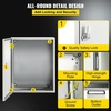 image:imageVEVOR NEMA Steel Enclosure 24 x 24 x 12 NEMA 4X Steel Electrical Box IP66 Waterproof amp Dustproof OutdoorIndoor Electrical Junction Box with Mounting Plate20 x 16 x 6