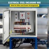 image:imageVEVOR NEMA Steel Enclosure 24 x 24 x 12 NEMA 4X Steel Electrical Box IP66 Waterproof amp Dustproof OutdoorIndoor Electrical Junction Box with Mounting Plate24 x 24 x 12