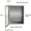 image:imageVEVOR NEMA Steel Enclosure 24 x 24 x 12 NEMA 4X Steel Electrical Box IP66 Waterproof amp Dustproof OutdoorIndoor Electrical Junction Box with Mounting Plate20 x 16 x 10