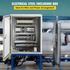 image:imageVEVOR NEMA Steel Enclosure 24 x 24 x 12 NEMA 4X Steel Electrical Box IP66 Waterproof amp Dustproof OutdoorIndoor Electrical Junction Box with Mounting Plate20 x 16 x 10