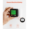 image:imageVEVOR Outlet Tester Electrical GFCI Trip Tester LCD Display Receptacle Detector for 7 Common Wiring Faults 3 Prong Socket Detector with Auto Shutoff amp Low Battery Indicator CAT II 300V Rating