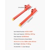 image:imageVEVOR Pallet Forks 2000 lbs Clamp on Pallet Forks 43Inch Total Length HeavyDuty Quick Attach Tractor Fork Compatible with Tractor Attachments Loader Bucket and Skid Steer Orange