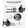 image:imageVEVOR Pallet Forks 2000 lbs Clamp on Pallet Forks 43Inch Total Length HeavyDuty Tractor Fork with Adjustable Stabilizer Bar for Tractor Attachments Loader Bucket and Skid Steer Black