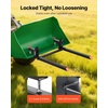 image:imageVEVOR Pallet Forks 2000 lbs Clamp on Pallet Forks 43Inch Total Length HeavyDuty Tractor Fork with Adjustable Stabilizer Bar for Tractor Attachments Loader Bucket and Skid Steer Black
