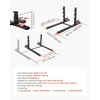 image:imageVEVOR Pallet Forks 4000 lbs Clamp on Pallet Forks 60Inch Total Length HeavyDuty Tractor Fork with AntiTilt Bar amp Adjustable Stabilizer Bar Fit for Loader Bucket Skid Steer Tractor Black