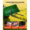 image:imageVEVOR Pallet Forks 4000 lbs Clamp on Pallet Forks 60Inch Total Length HeavyDuty Tractor Fork with AntiTilt Bar amp Adjustable Stabilizer Bar Fit for Loader Bucket Skid Steer Tractor Black
