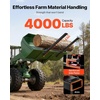 image:imageVEVOR Pallet Forks 4000 lbs Clamp on Pallet Forks 60Inch Total Length HeavyDuty Tractor Fork with AntiTilt Bar amp Adjustable Stabilizer Bar Fit for Loader Bucket Skid Steer Tractor Black