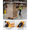 image:imageVEVOR Pallet Jack 5500 lbs Load Capacity Manual Pallet Truck with 48L x 27W Inch Forks for Material Handling 33571 Inch Fork Lift Height Range Suitable for Warehouse Supermarket Manufacturing5500 LBS