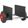 image:imageVEVOR Panel Dolly 1000 LBS Load Capacity Drywall Mover with 10 Inch Rubber Wheels Fits Different Terrain Adjustable Clamp Panel Cart for Steel Panels Mattress Doors and Drywall Sheet Black600LBS