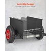 image:imageVEVOR Panel Dolly 1000 LBS Load Capacity Drywall Mover with 10 Inch Rubber Wheels Fits Different Terrain Adjustable Clamp Panel Cart for Steel Panels Mattress Doors and Drywall Sheet Black600LBS