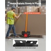 image:imageVEVOR Panel Dolly 1000 LBS Load Capacity Drywall Mover with 10 Inch Rubber Wheels Fits Different Terrain Adjustable Clamp Panel Cart for Steel Panels Mattress Doors and Drywall Sheet Black1000LBS