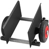 image:imageVEVOR Panel Dolly 1000 LBS Load Capacity Drywall Mover with 10 Inch Rubber Wheels Fits Different Terrain Adjustable Clamp Panel Cart for Steel Panels Mattress Doors and Drywall Sheet Black600LBS