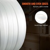 image:imageVEVOR Polyester Strapping Roll 330 Length x 34 Width x 003 Thickness 1763 lbs Break Strength Heavy Duty Banding Pallet Strap Coil Portable Strong Banding Packing Straps White