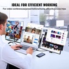 image:imageVEVOR Portable Laptop Screen Extender 14 FHD 1080P IPS Dual Extended Monitor for 1317 Laptop Swivel Portable Monitor USBCUSBAMini HDMI Port Compatible with MacWinsAndroidSwitchPS514 Triple Screen Extender
