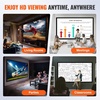 image:imageVEVOR Projector Screen 130inch Outdoor Projector Screen 169 Movie Screen Fixed Frame 3D Projector Screen for 4K HDTV Movie Theater120inch