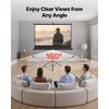image:imageVEVOR Projector Screen with Stand 60 Inch 160 Wide Angle Indoor Outdoor Projection Screen 169 4K HD Wrinkleless Portable Tripod Screens with Carry Bag for Movie Home Theater Office PresentationTS60H