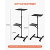 image:imageVEVOR Projector Stand 2 Shelves Laptop Floor Stand Projector Stands Table with Adjustable Height 3386 to 5354 inch IBeam Frame Projectors Stands Tripod for Meetings Outdoor Movies Video Stand