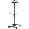image:imageVEVOR Projector Stand 2 Shelves Laptop Floor Stand Projector Stands Table with Adjustable Height 3386 to 5354 inch IBeam Frame Projectors Stands Tripod for Meetings Outdoor Movies Video Stand