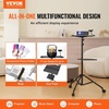image:imageVEVOR Projector Stand with Wheels Laptop Stand Tripod Adjustable Height from 313 to 673 Projector Tripod Stand with 2 Trays amp Gooseneck Phone Holder for Outdoor Movies Home Office or StudioTripod with Wheels