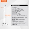 image:imageVEVOR Projector Stand with Wheels Laptop Stand Tripod Adjustable Height from 313 to 673 Projector Tripod Stand with 2 Trays amp Gooseneck Phone Holder for Outdoor Movies Home Office or StudioTripod without Wheels