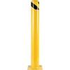 image:imageVEVOR Safety Bollard 36 Inch Height Bollard Post 55 Inch Diameter Steel Pipe Safety Bollard Post Yellow Steel Bollard Steel Safety Bollard with 8 Anchor Bolts Perfect for TrafficSensitive Area48Hx55D