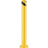image:imageVEVOR Safety Bollard 48 Inch Height Bollard Post 45 Inch Diameter Steel Pipe Safety Bollard Post Yellow Steel Bollard Steel Safety Bollard with 8 Anchor Bolts Perfect for TrafficSensitive Area42Hx45D